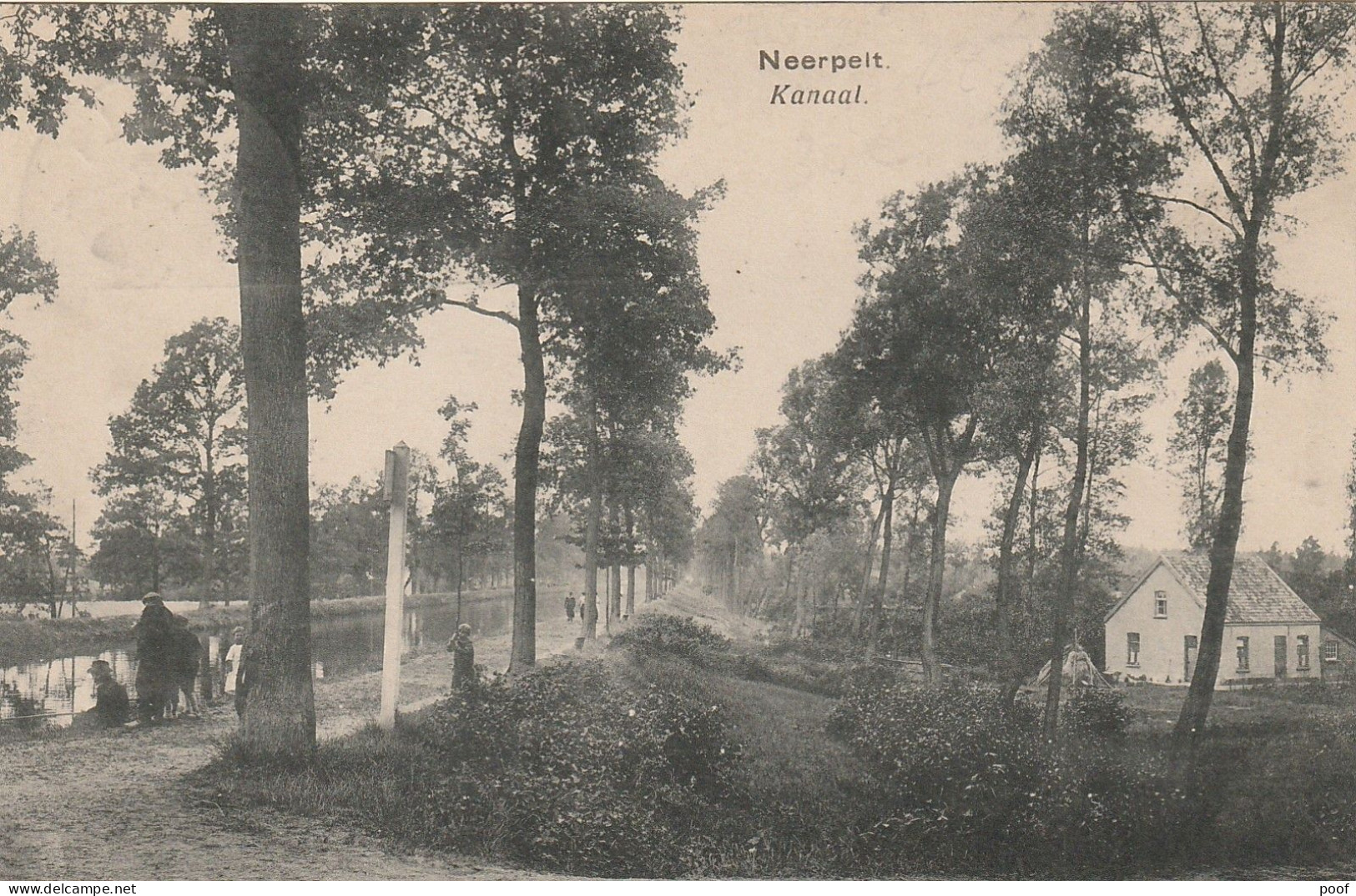 Neerpelt : Kanaal Met Huisje --- 1920 - Neerpelt