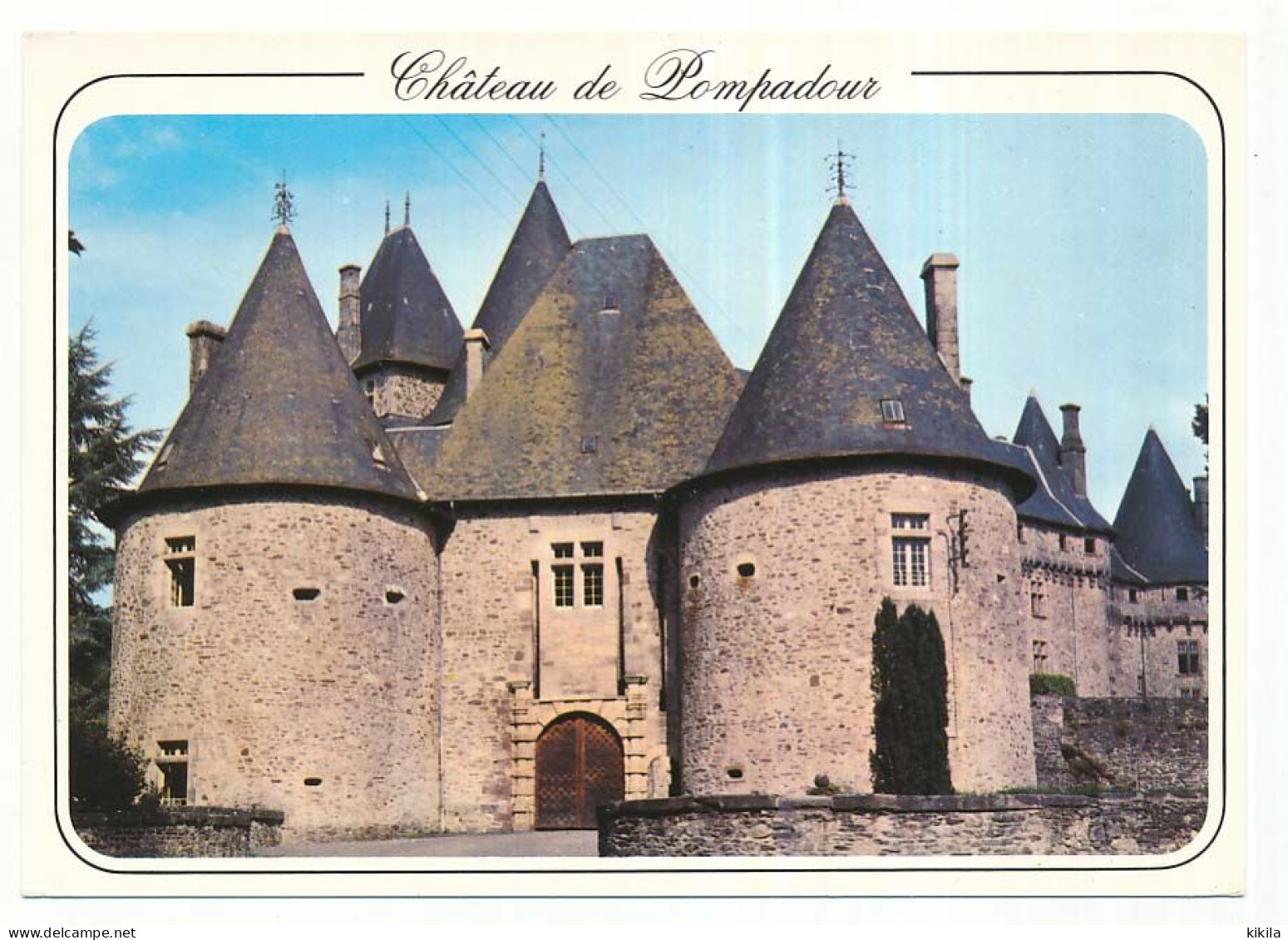 CPSM  / CPM 10.5 X 15  Corrèze Château De POMPADOUR Architecture XIV° Et XV° Siècle - Arnac Pompadour