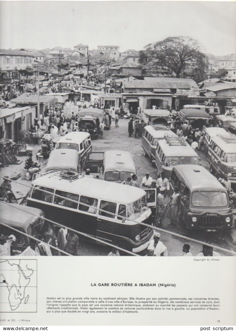 Photo  -  Reproduction -  Afrique - Nigeria - Gare Routière De Ibadan - Afrika
