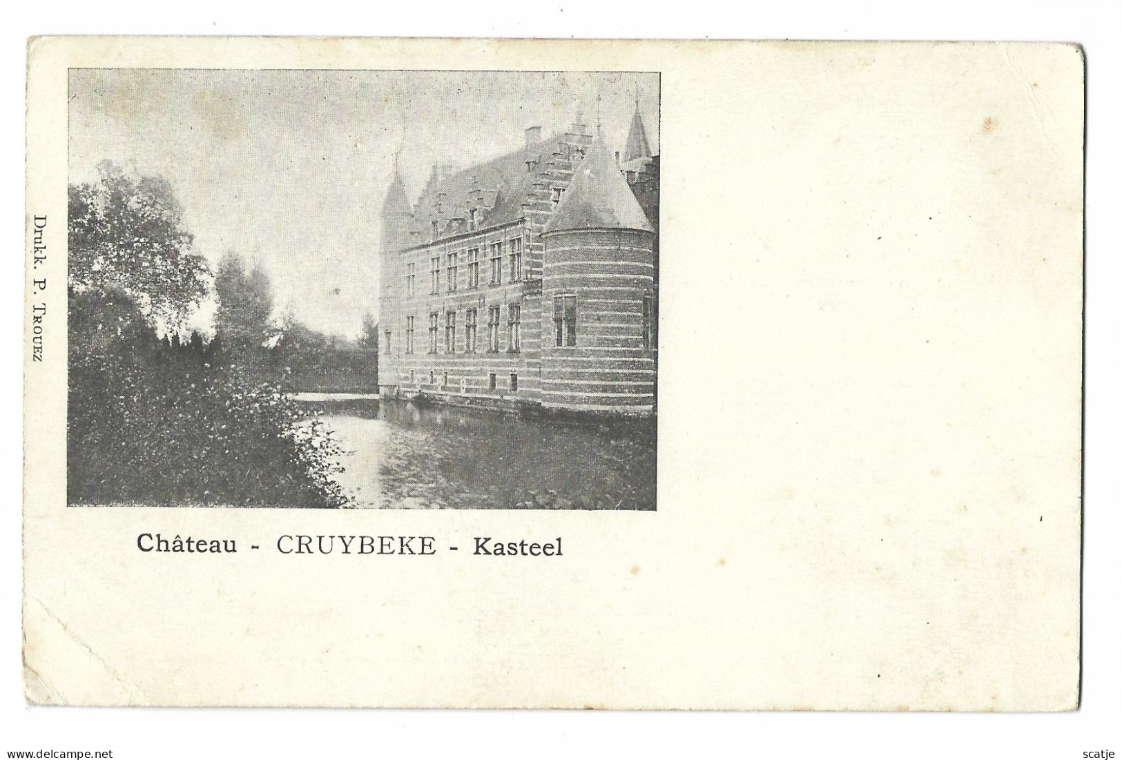 Cruybeke   -   Kasteel   -   1900 - Kruibeke