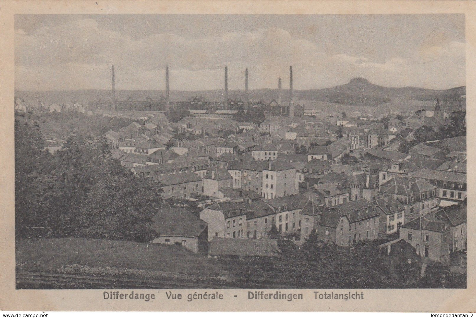 Differdange Vue Generale - Differdingen