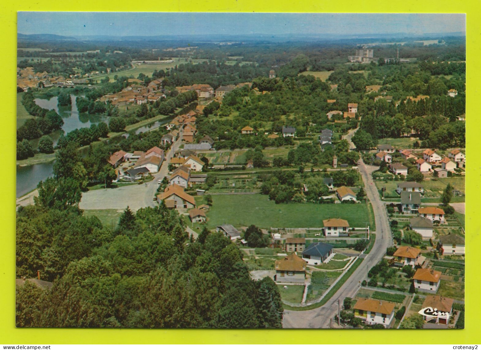 70 PORT SUR SAÔNE Vue Aérienne VOIR DOS - Port-sur-Saône