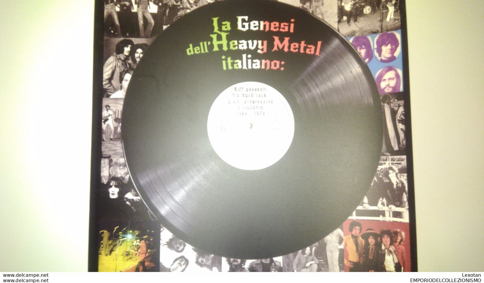 Heavy Metal Hard Rock Italiano ITALY Progressive Prog Libro Anni 1969 1979 1980 70 80 45 Giri Lp 33 Cd Bio Foto Beat 7" - Cinema & Music