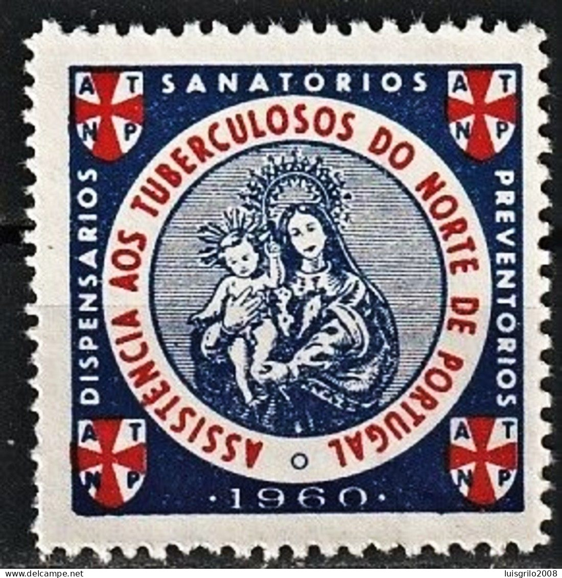 Vignettes/ Vinhetas, Portugal 1960 - Assistencia Tuberculosos Do Norte. Dispensários, Sanatórios...-||-  MNH - Ortsausgaben