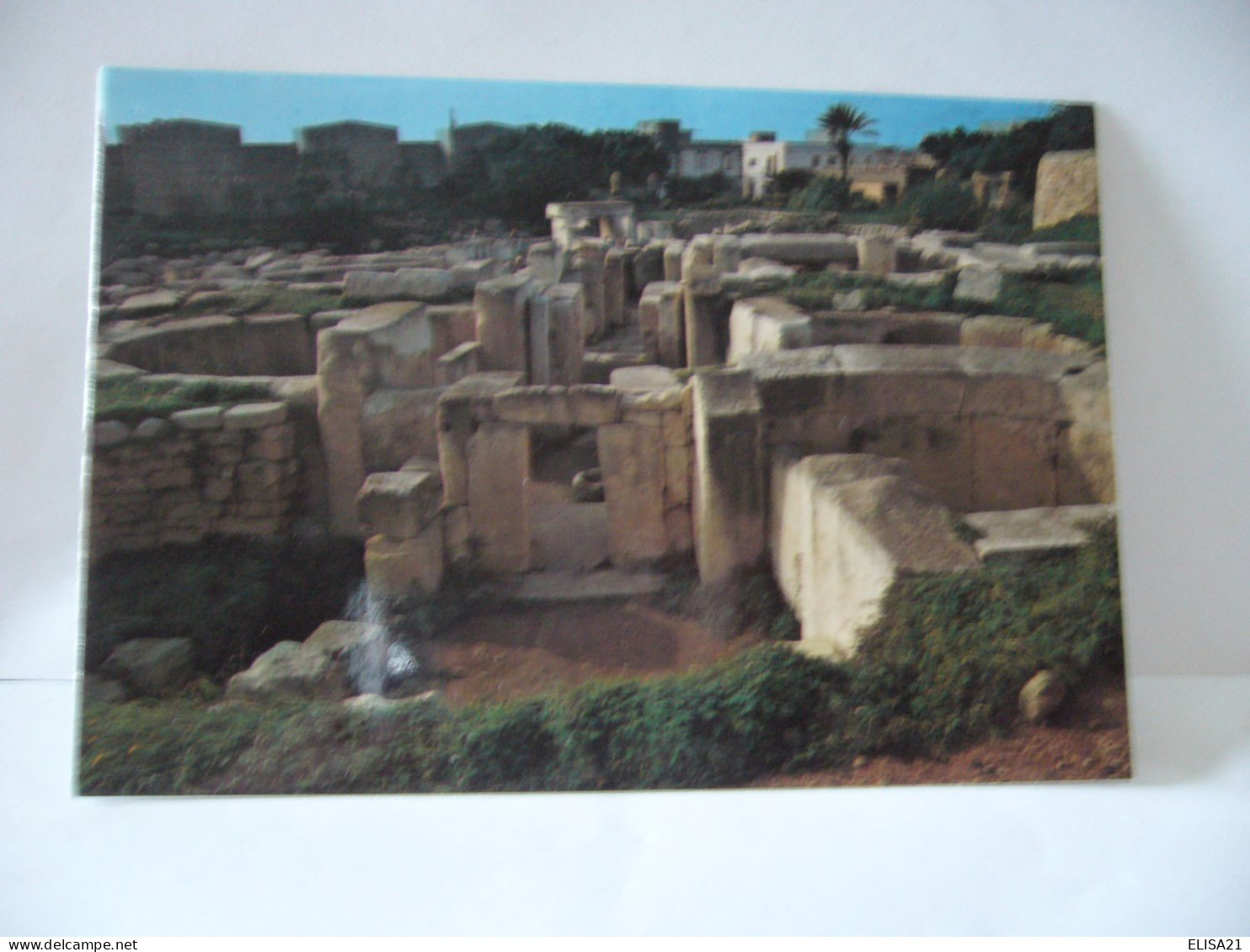 PREHISTORIC TEMPLES TARXIEN MALTA MALTE CPM - Malte