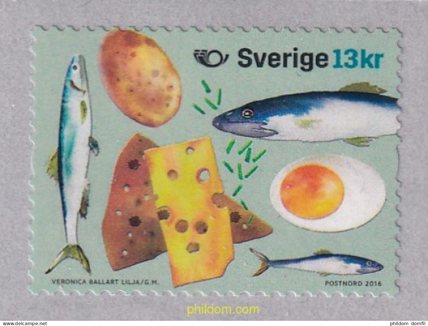 699259 MNH SUECIA 2016 GASTRONOMIA DEL PAIS - Neufs