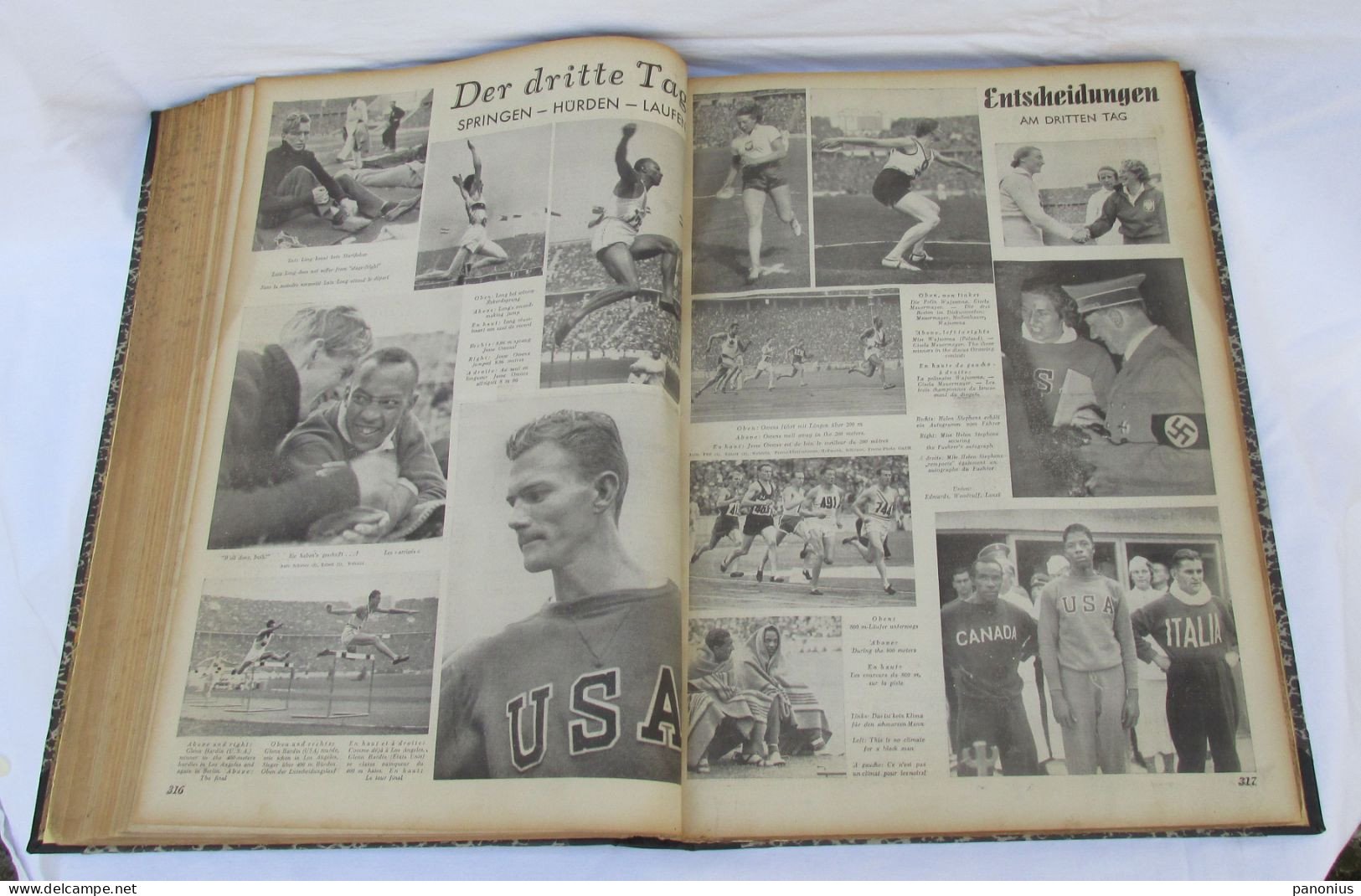 OLYMPIA ZEITUNG NEWSPAPER OLYMPIC GAMES BERLIN GERMANY 1936 SET 30 NUMBERS!!!