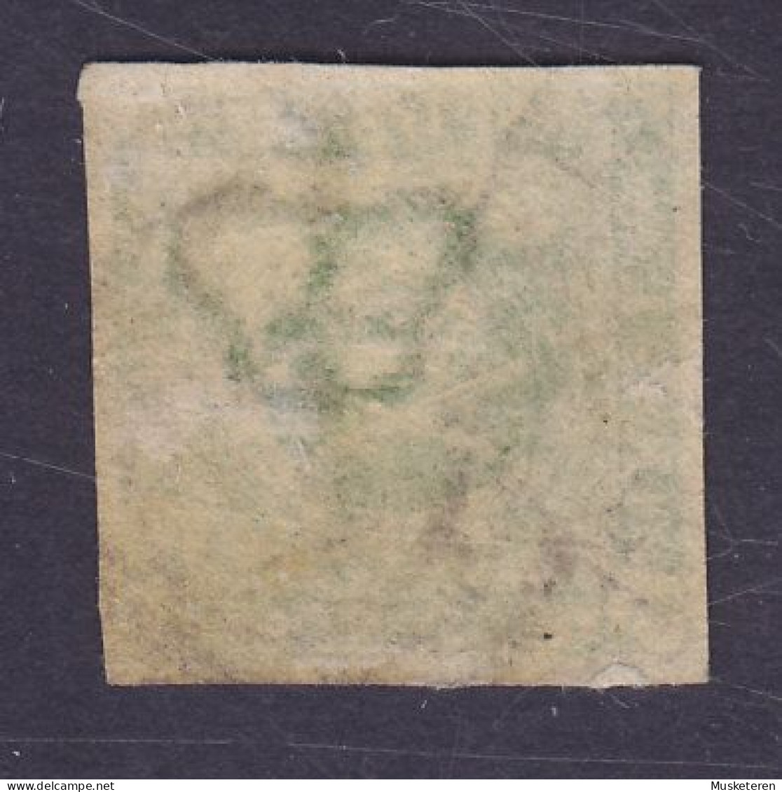 Denmark 1857 Mi. 5, 8 Skilling Kroninsignien Im Lorbeerkranz (2 Scans) - Used Stamps