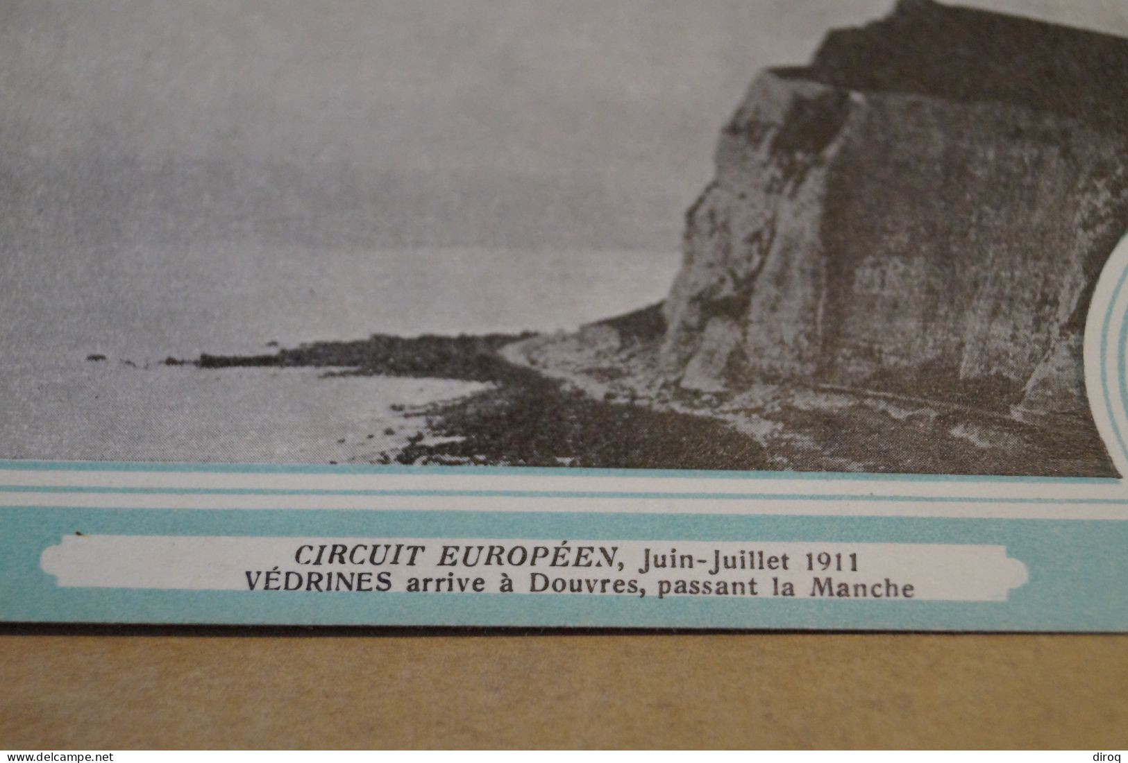 CIRCUIT EUROPEEN DE JUIN - JUILLET 1911,Monoplan Morane,belle Carte Ancienne - Riunioni