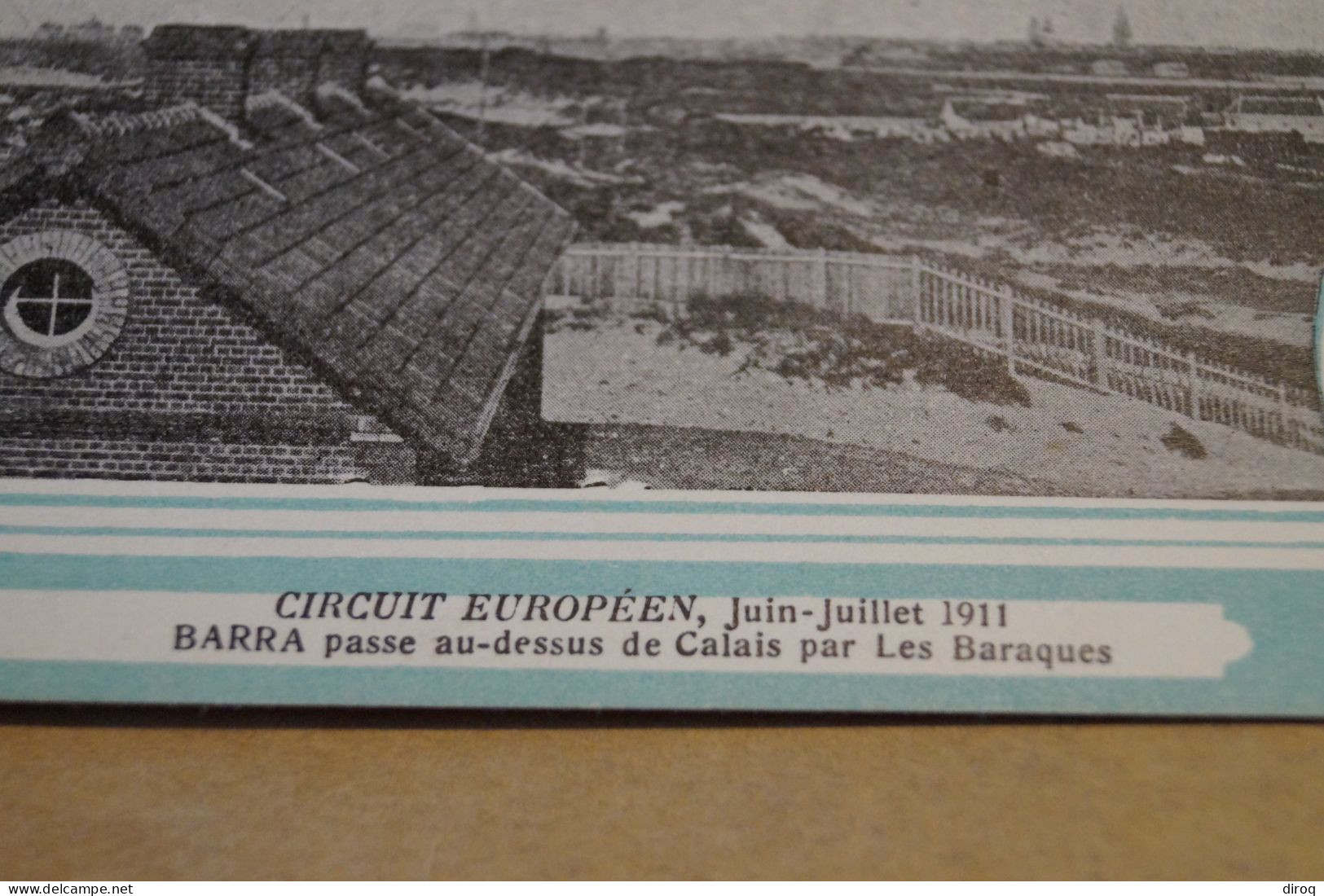 CIRCUIT EUROPEEN DE JUIN - JUILLET 1911,Biplan, H. Farman,belle Carte Ancienne - Fliegertreffen
