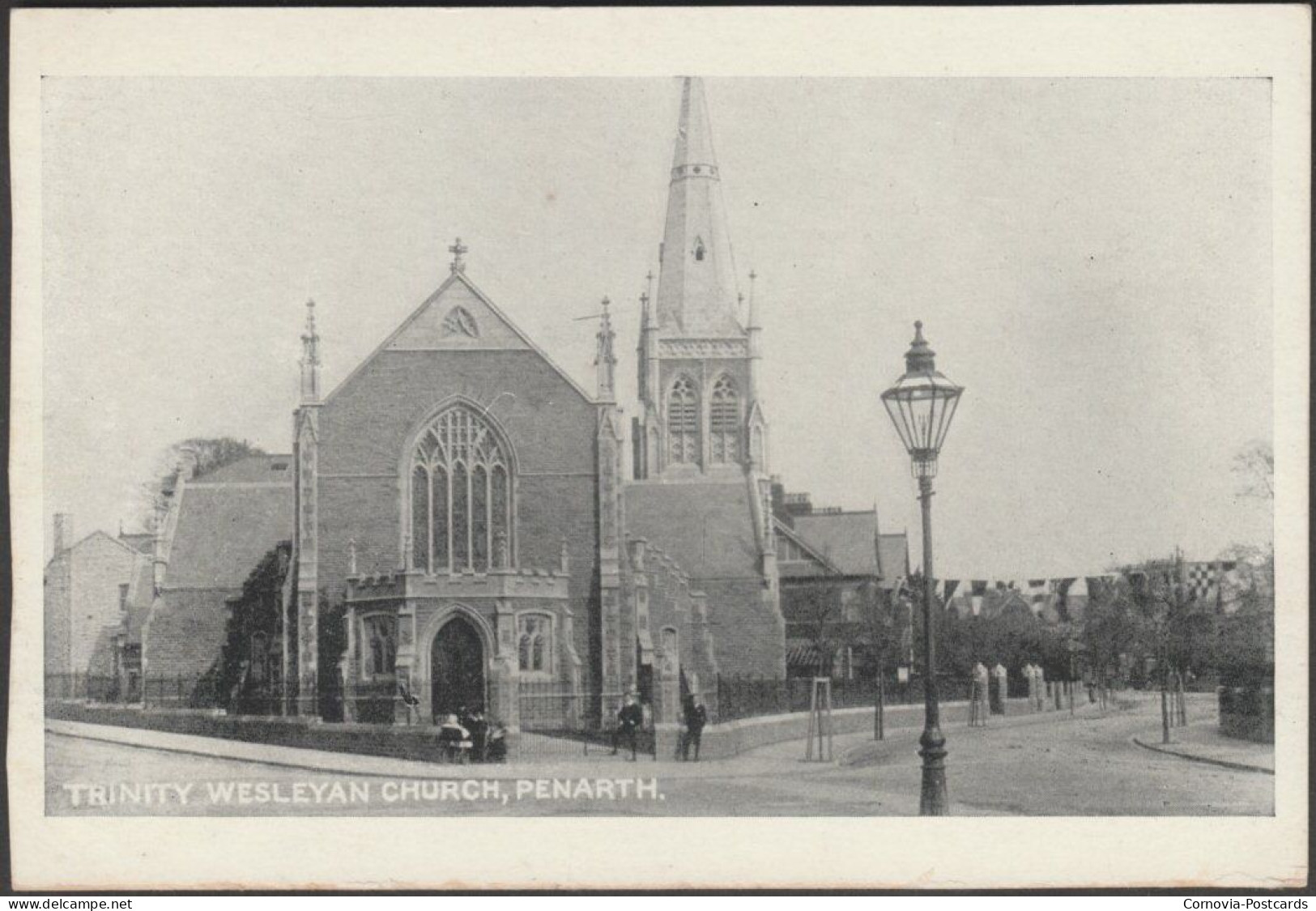 Trinity Wesleyan Church, Penarth, Glamorgan, C.1905 - Pictorial Postcard - Glamorgan