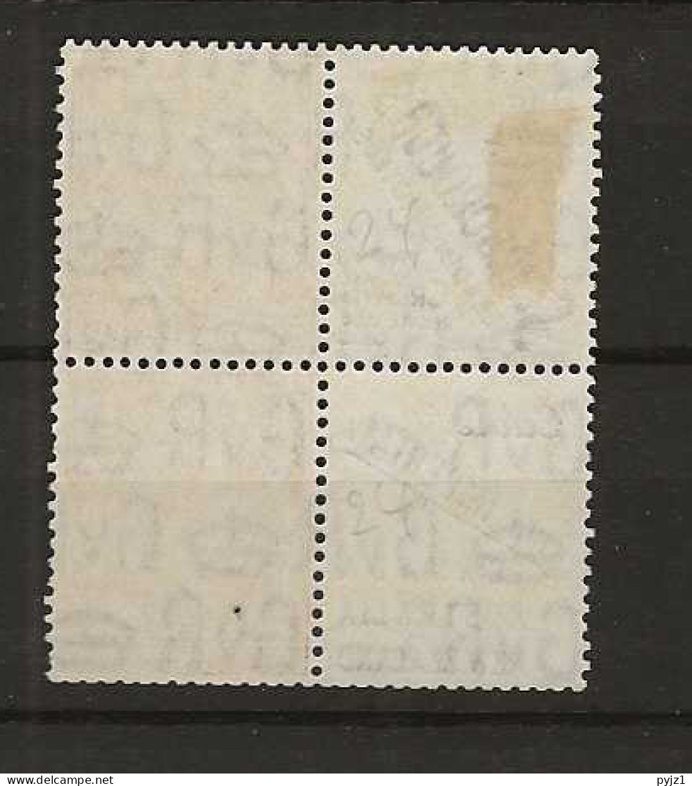 1924 MH Great Britain SG 420d Part Booklet Pane With Adverticement Labels - Ongebruikt