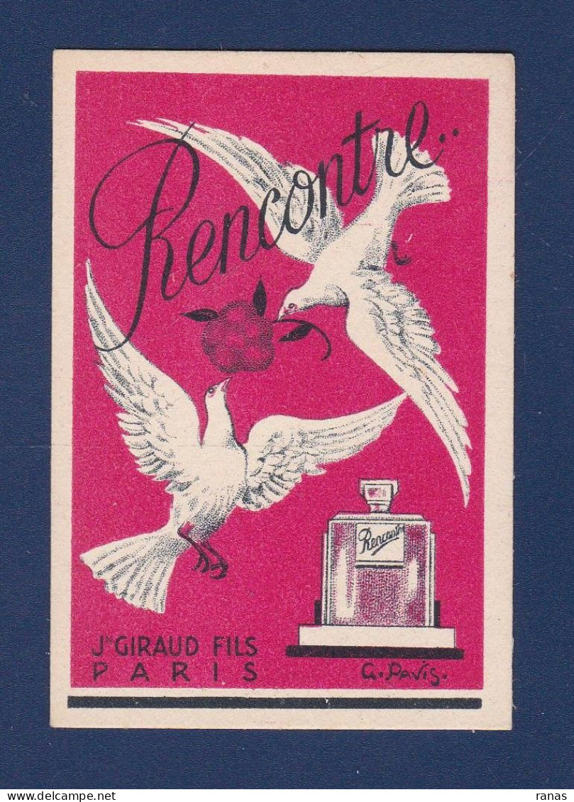 Carte Parfumée > Ancienne Parfum Rencontre Giraud - Antiquariat (bis 1960)