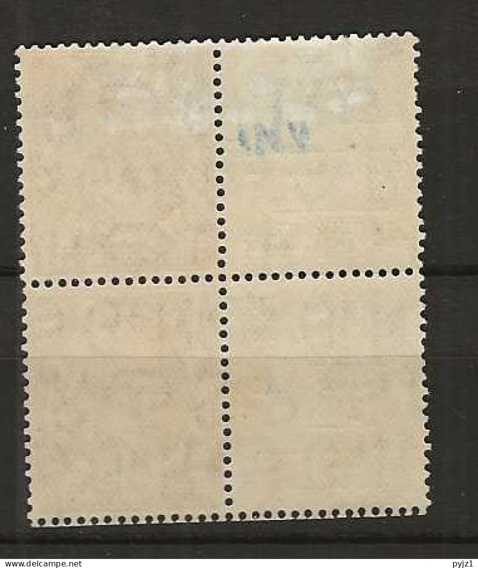 1924 MH Great Britain SG 420d Part Booklet Pane With Adverticement Labels - Unused Stamps