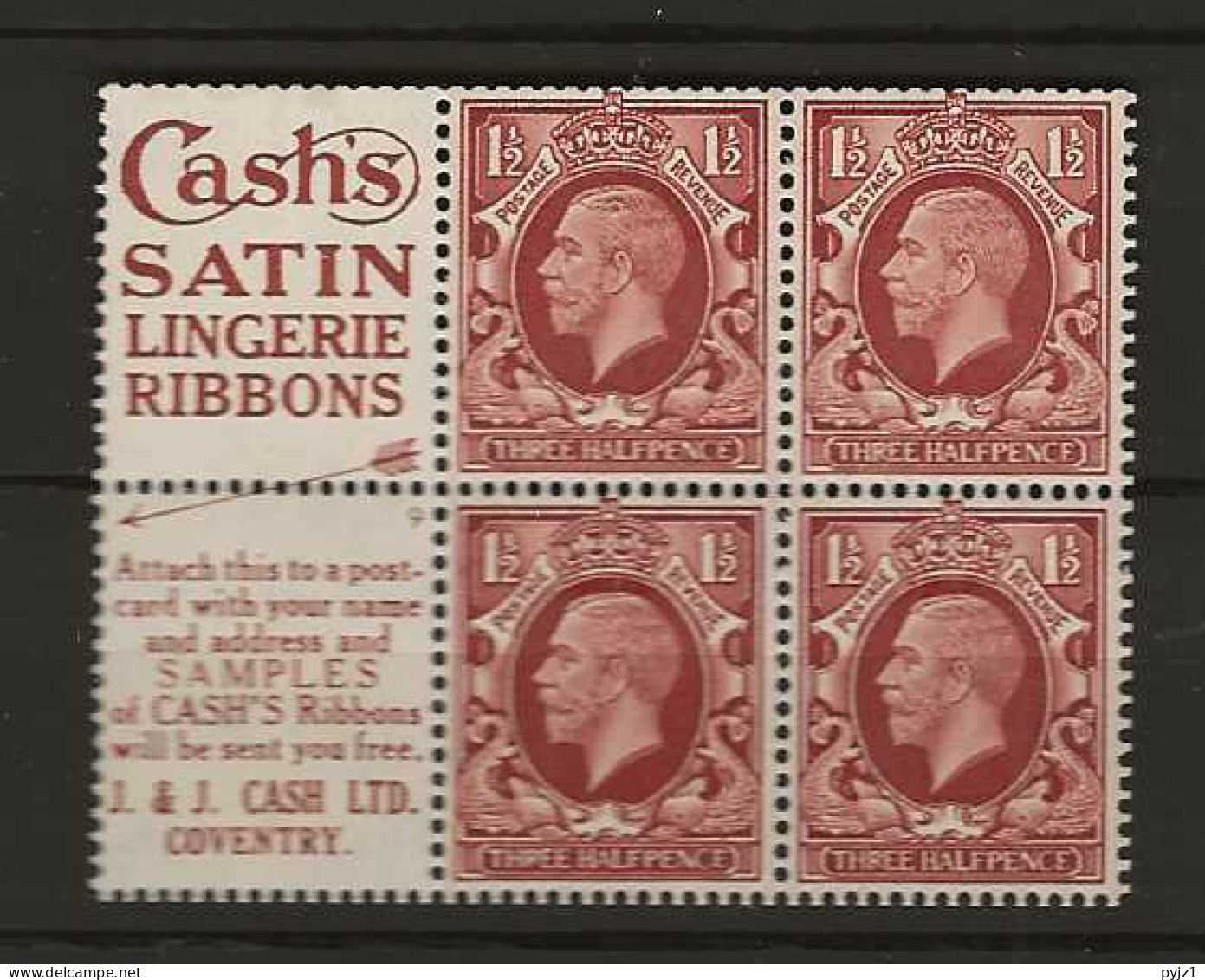 1934 MH Great Britain SG .441e - Unused Stamps