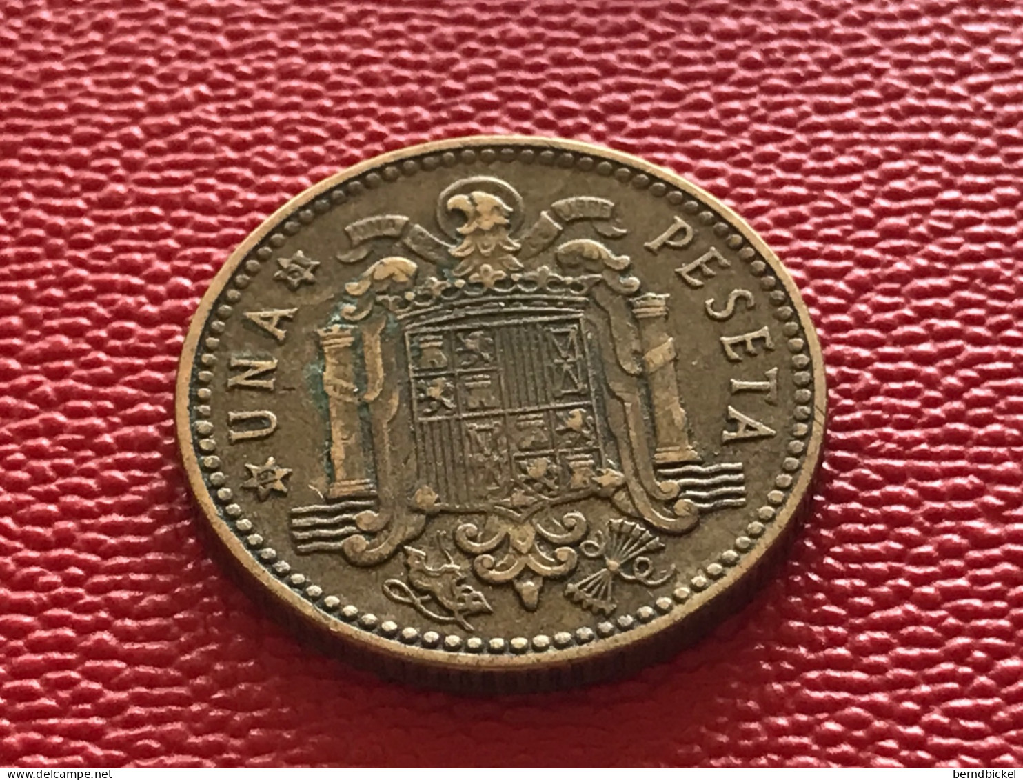 Münze Münzen Umlaufmünze Spanien 1 Peseta 1953 Im Stern 61 - 1 Peseta