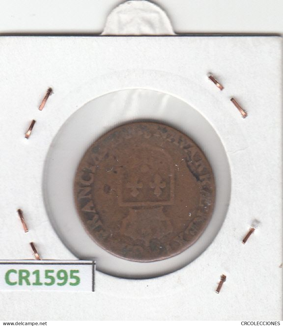 CR1595 MONEDA FRANCIA LUIS XVI  17..  MC - Andere & Zonder Classificatie