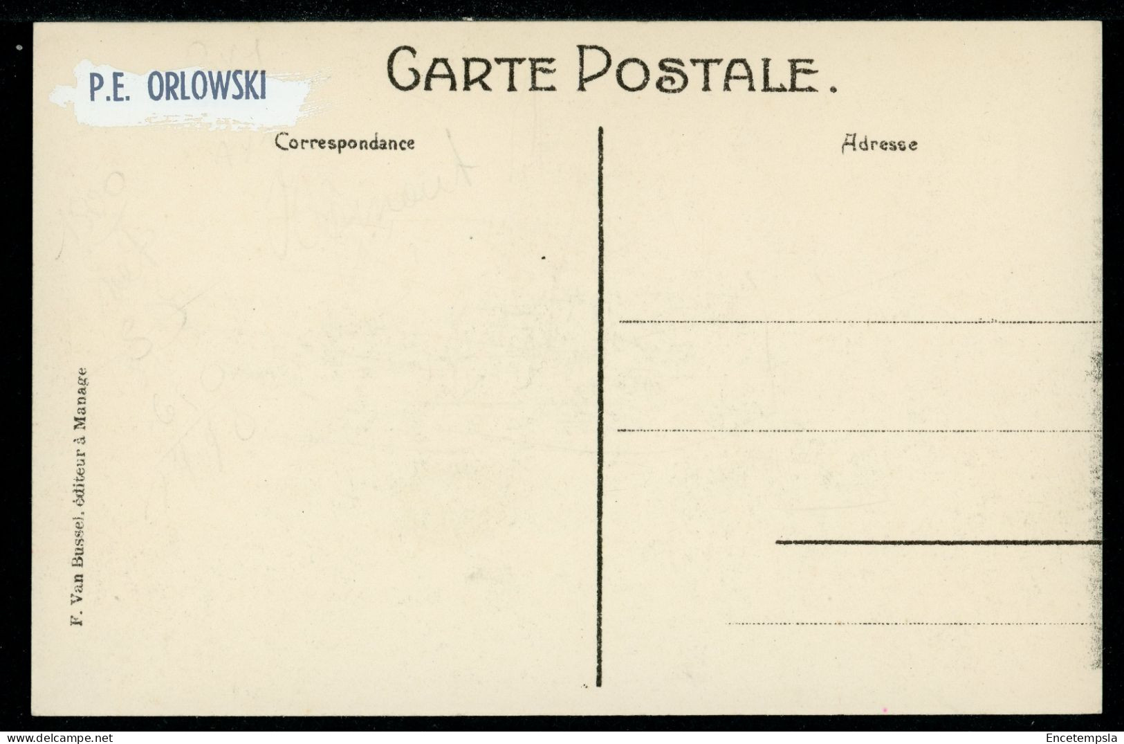 CPA - Carte Postale - Belgique - Grève Des Verriers Et Tailleurs De Manage Et Familleureux (CP23483) - Manage