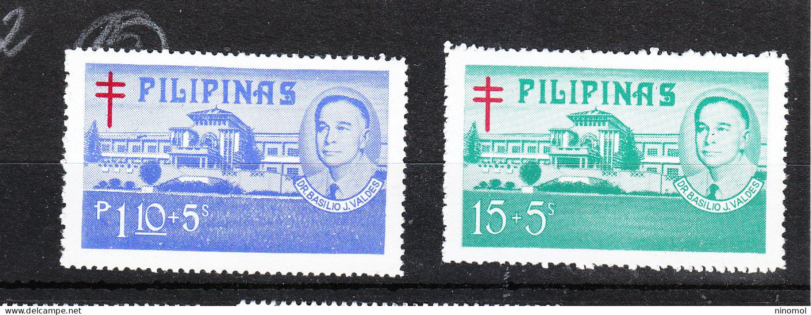 Filippine Philippinen.  - 1974. Istituto Cura Antitubercolosi A. Quezon. Anti-Tuberculosis Treatment Institute. MNH - Maladies