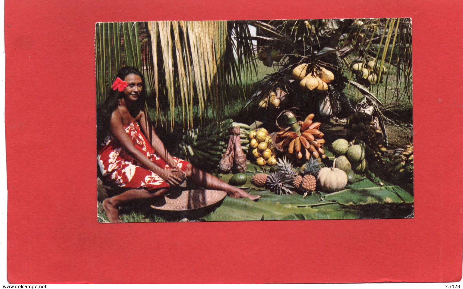 TAHITI---Les Délicieux Fruits De Tahiti--voir 2 Scans - Tahiti