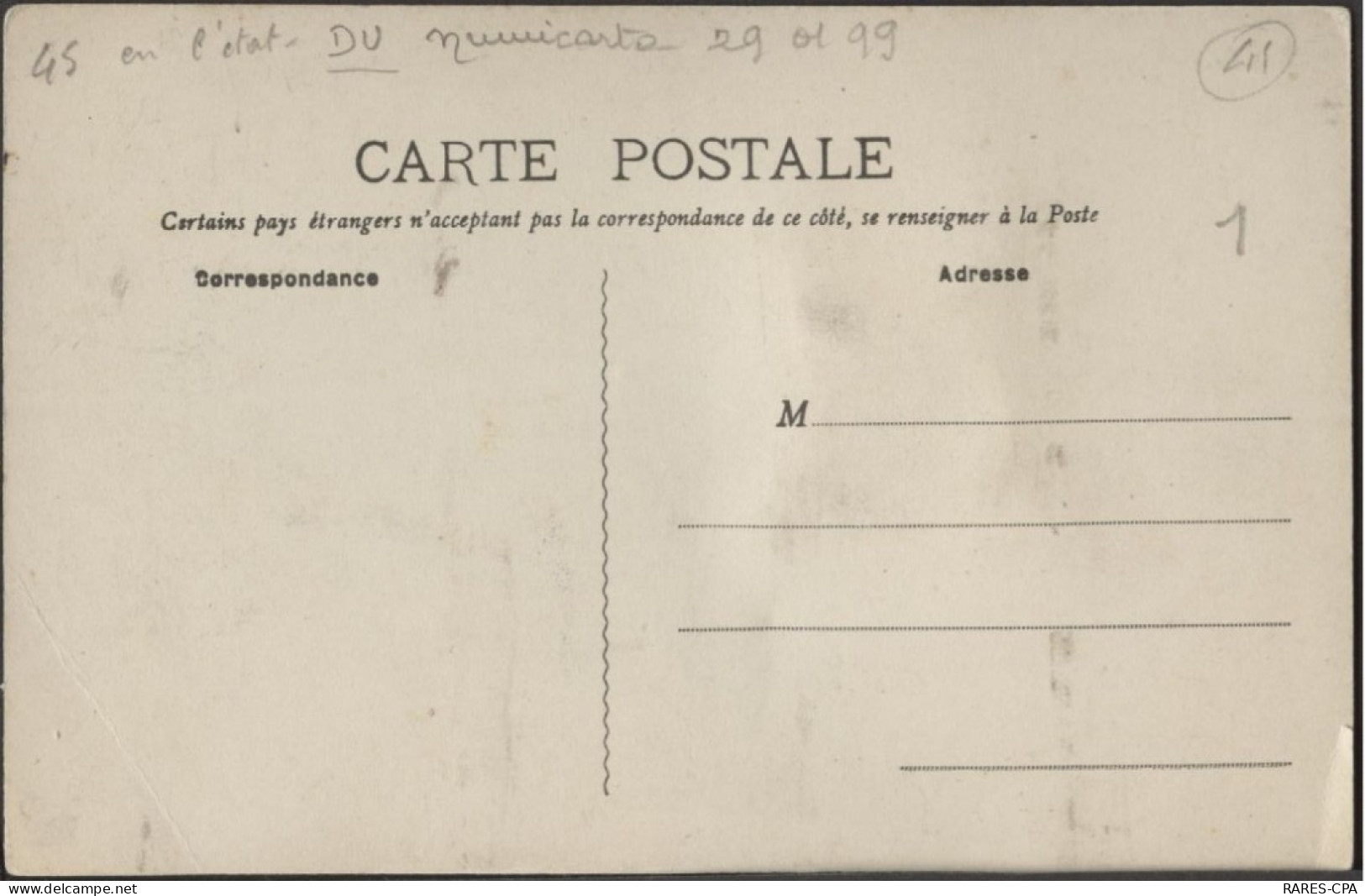 41 - BLOIS - Carte à Système - J'ARRIVE A BLOIS - RCPA 01 - Blois