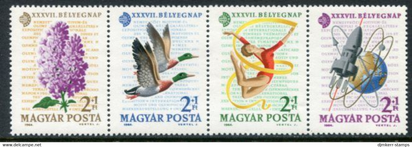 HUNGARY 1964 Stamp Day MNH / **.  Michel 2053-56 - Nuovi