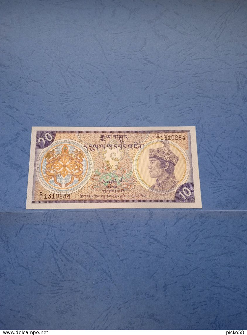 BHUTAN-P15a 10N 1986 UNC - Bhután