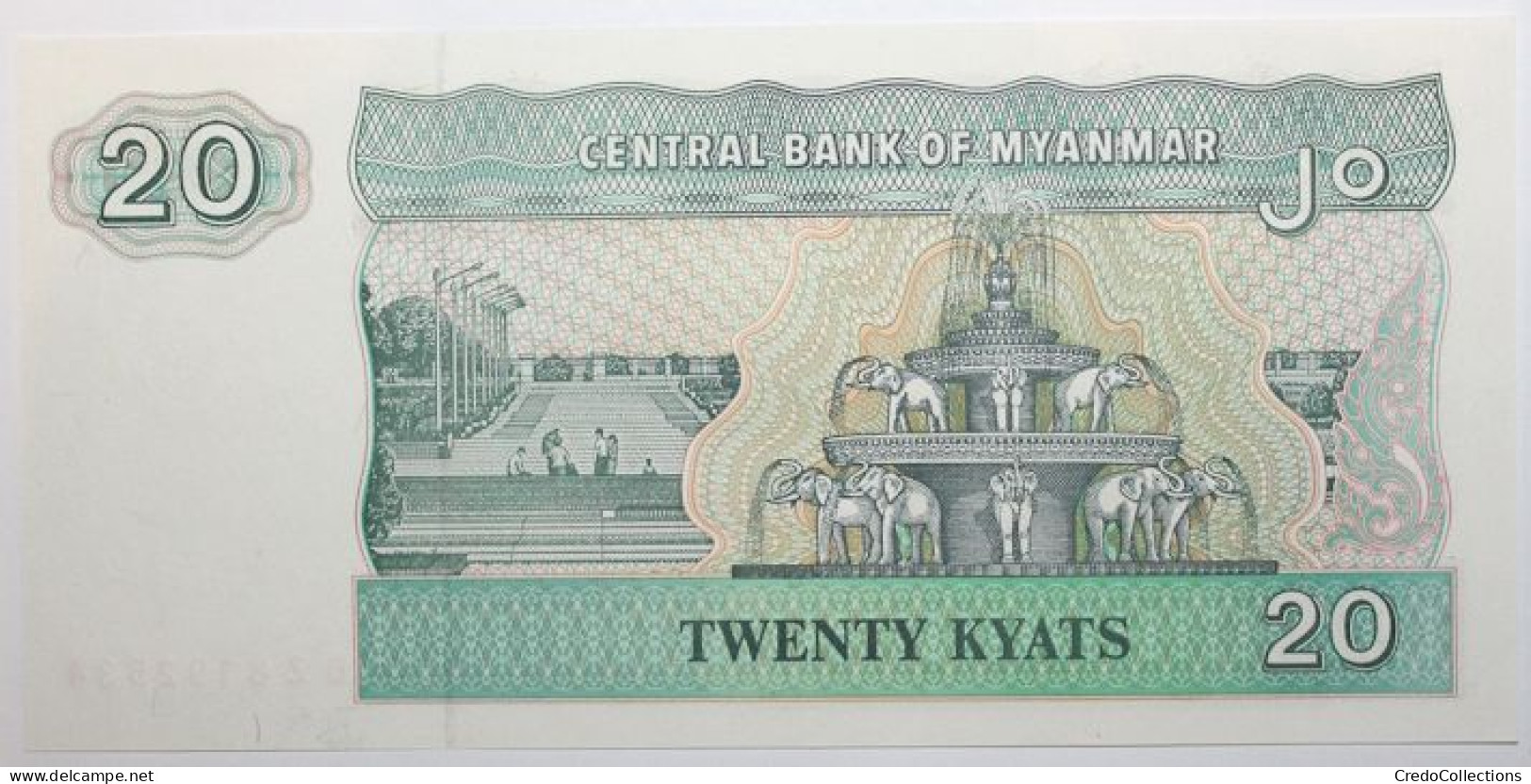 Myanmar - 20 Kyats - 1994 - PICK 72ar - NEUF - Myanmar
