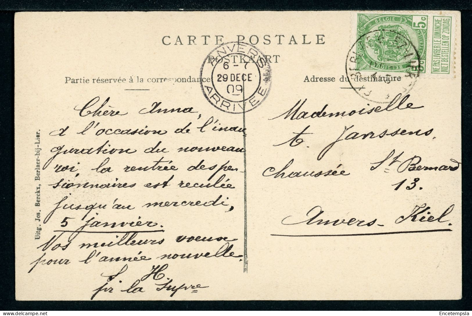 CPA - Carte Postale - Belgique - Berlaer - Etablissement Des SS. Du Saint Coeur De Marie  (CP23496) - Berlaar