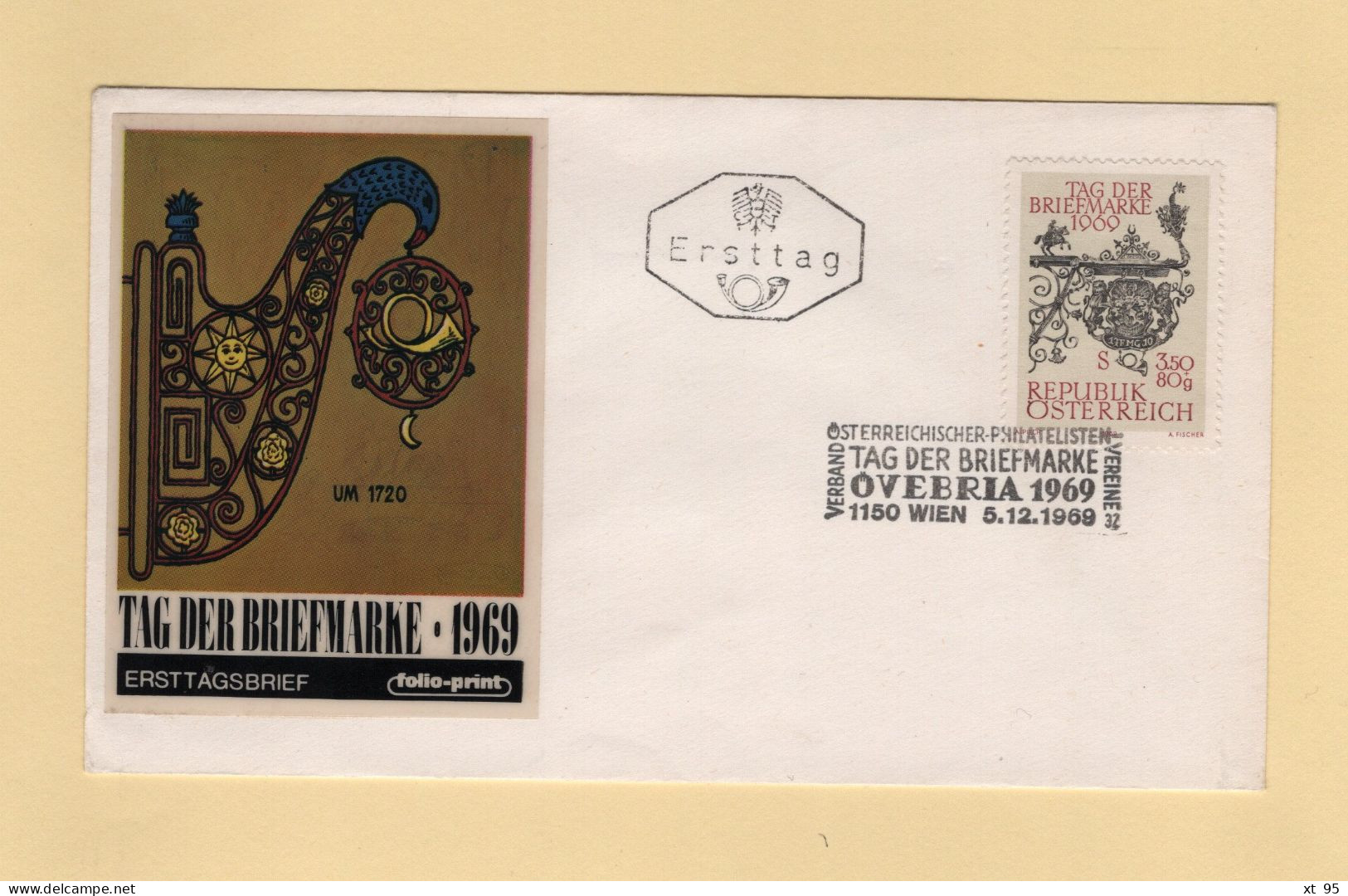 FDC - 1969 - N°1141 - Journee Du Timbre - FDC