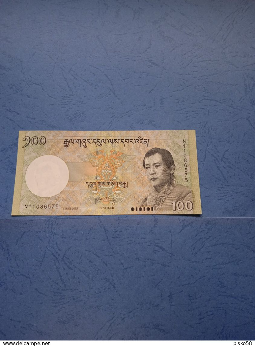 BHUTAN-P32c 100N 2015 UNC - Bhután