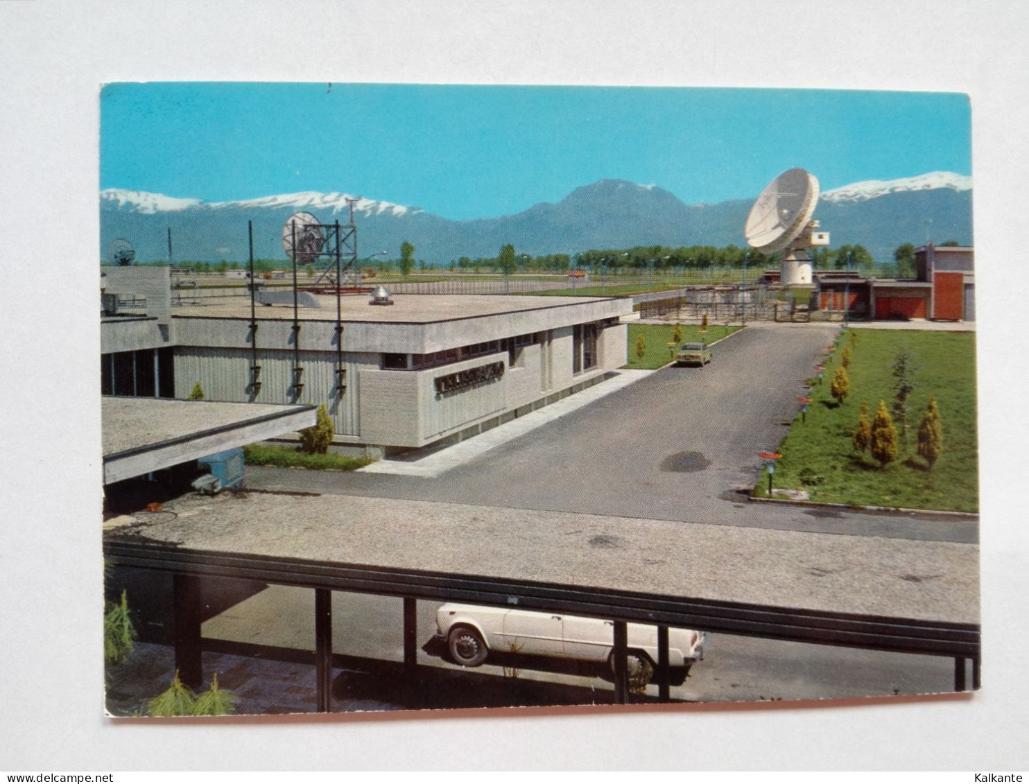 AVEZZANO (L'Aquila) - 1974 - Stazione Telecomunicazioni Via Satellite Società Telespazio - Avezzano