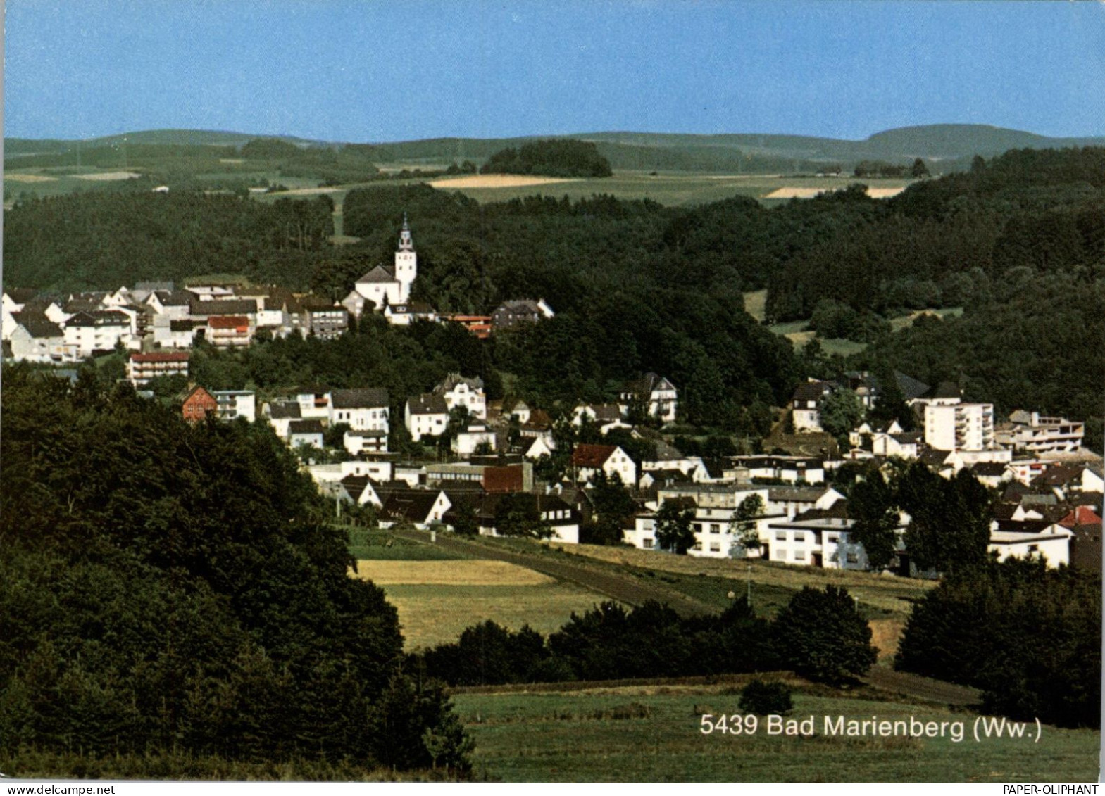 5439 BAD MARIENBERG, Gesamtansicht - Bad Marienberg