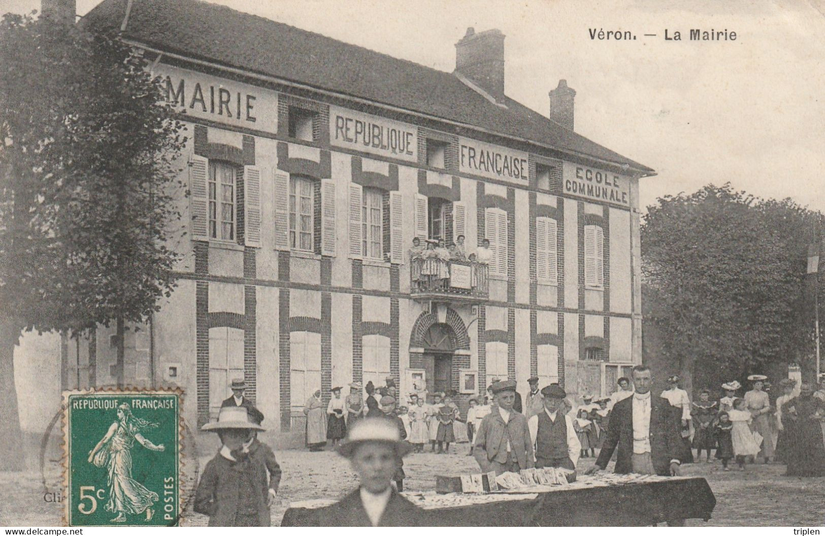 Veron - La Mairie - Ecole Communale - Veron