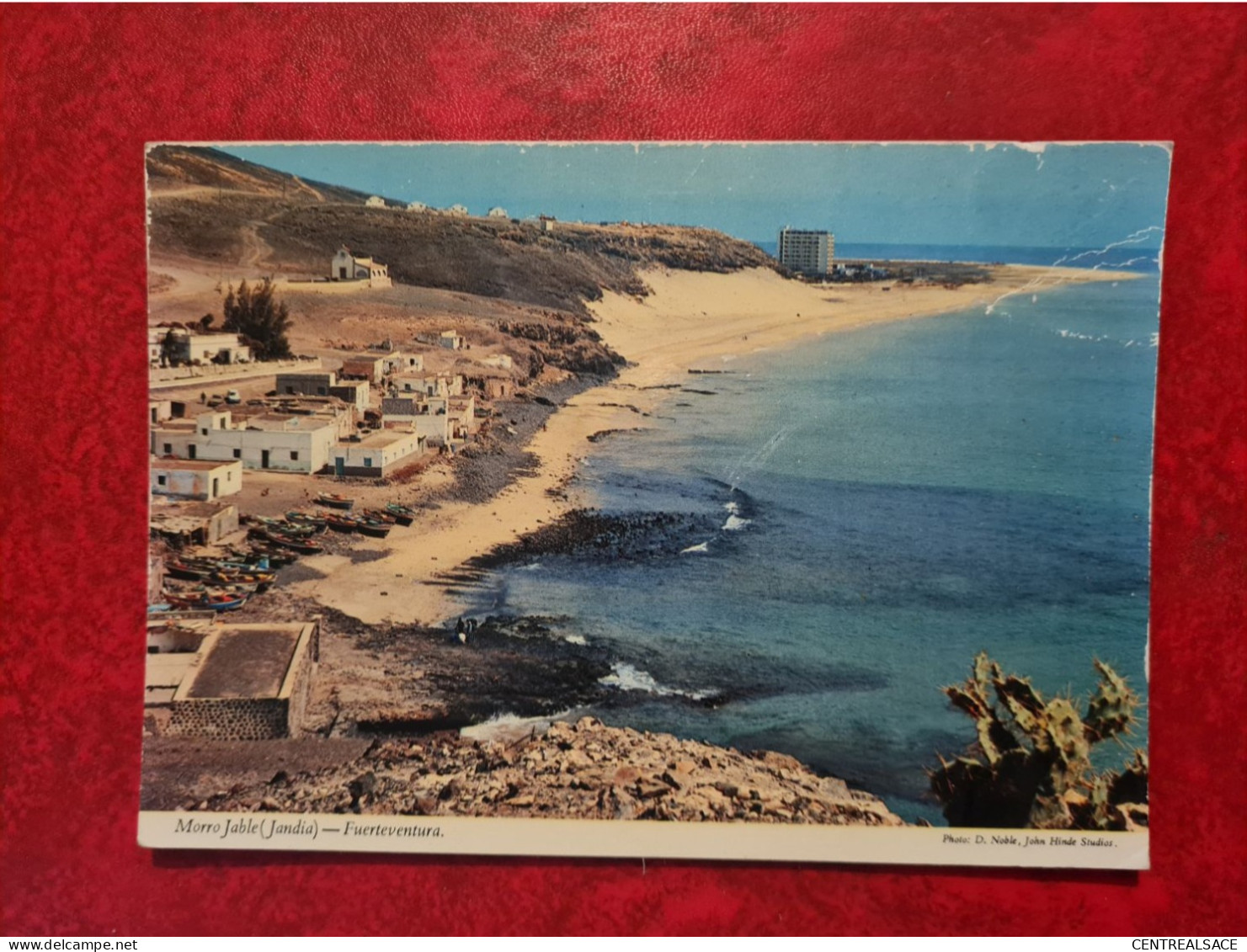 Carte ESPAGNE MORRO JABLE FUERTEVENTURA - Fuerteventura