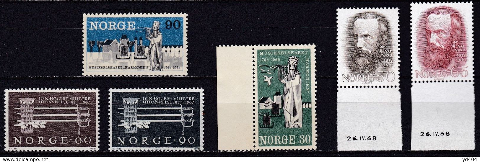 NO231B – NORVEGE - NORWAY – 1961-72 – MNH LOT – Y&T # 433595 MNH 28,50 € - Ungebraucht
