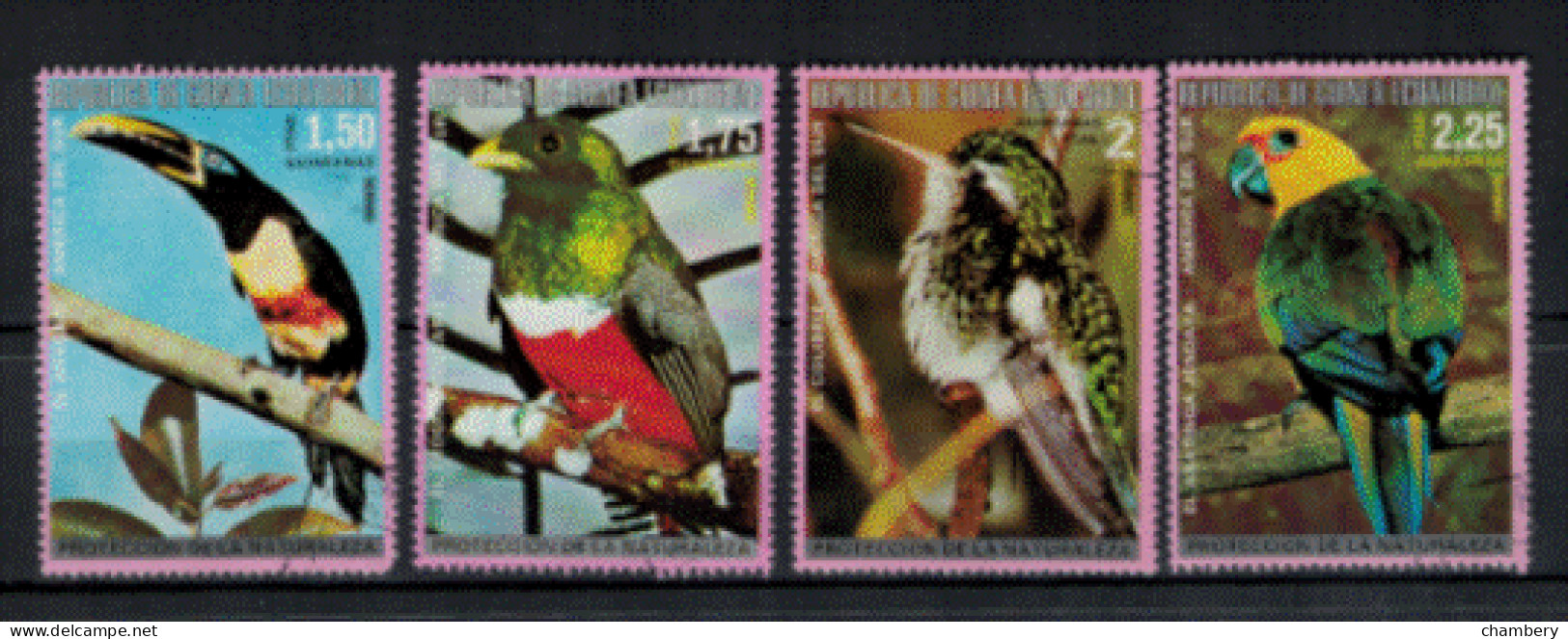Guinée Equatoriale - "Protection De La Nature - Oiseaux" - Oblitéré N° 53 De 1975 - Guinée Equatoriale
