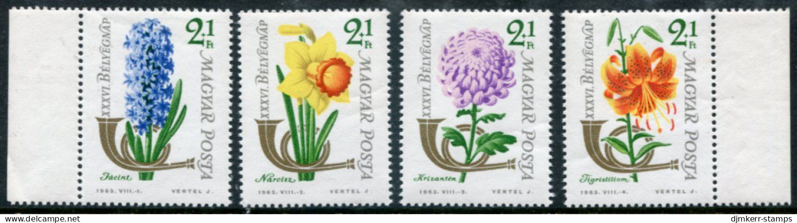 HUNGARY 1963 Stamp Day  MNH / **.  Michel 1967-70 - Nuovi