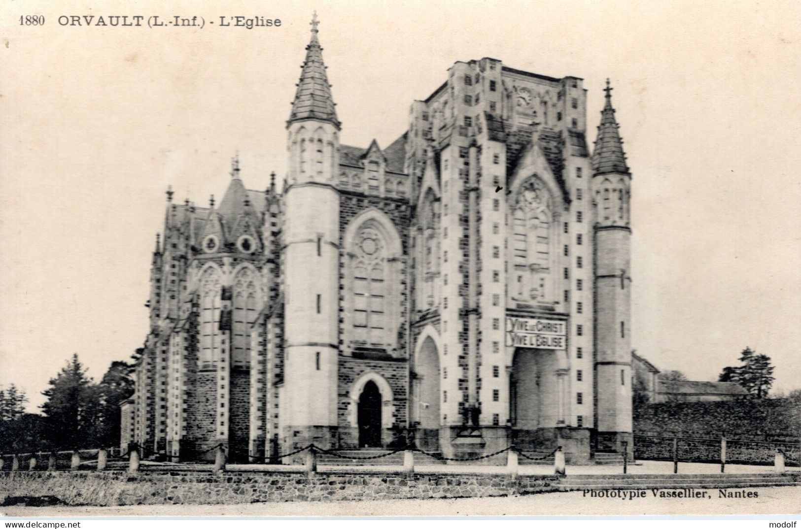 CPA - 44 - Orvault - L'Eglise - Orvault