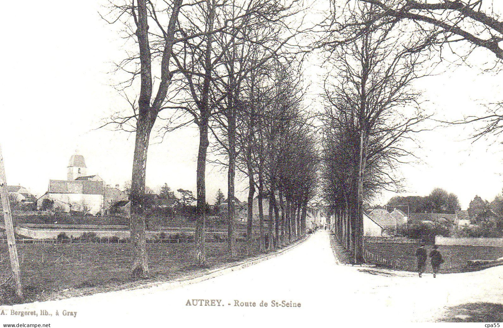 AUTREY  -  Route De Saint-Seine - Autrey-lès-Gray