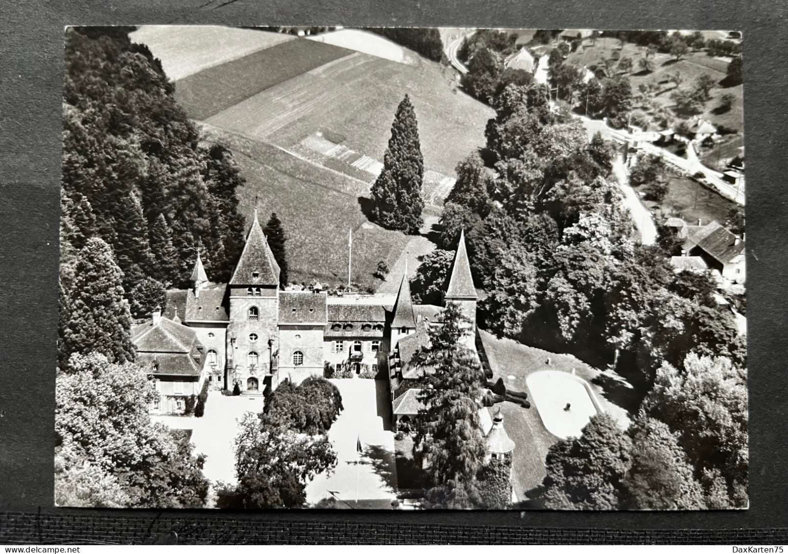 Münchenwiler BE / Zentrum Für Erwachsenenbildung Schloss Münchenwiler/ Flugaufnahme - Wiler Bei Utzenstorf