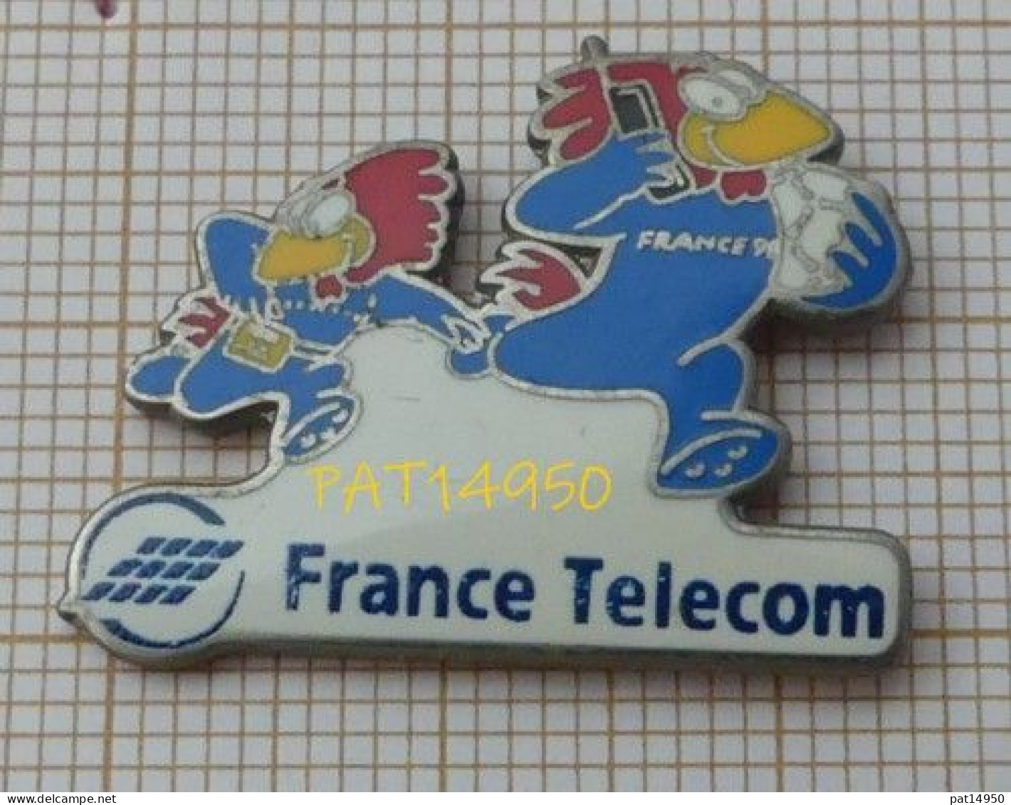 PAT14950 FRANCE TELECOM FOOTIX COUPE DU MONDE 98 En Version EGF - France Telecom