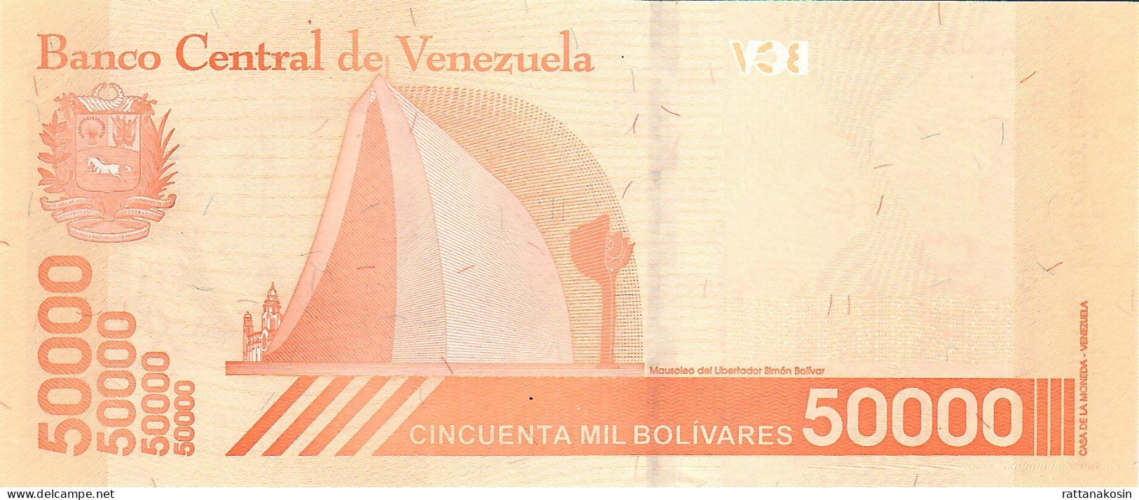 VENEZUELA P111b 50.000 Bolivares 22.1.2019 #A  UNC. - Venezuela