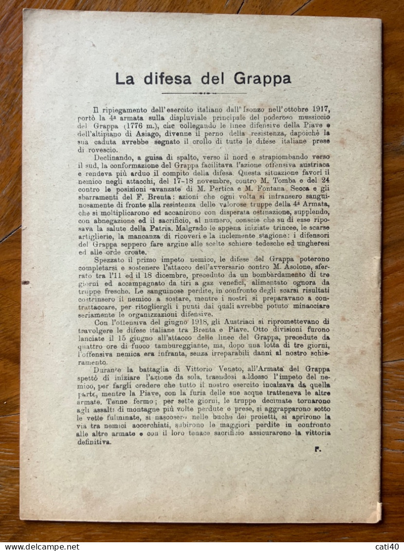 LA GRANDE GUERRA - QUADERNO A RIGHE NUOVO CON COPERTINA : LA DIFESA DEL GRAPPA - Health & Beauty