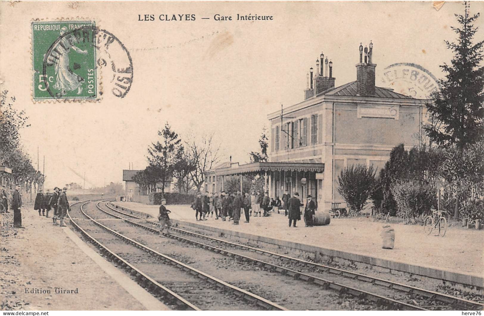 LES CLAYES - Gare Intérieure - Les Clayes Sous Bois