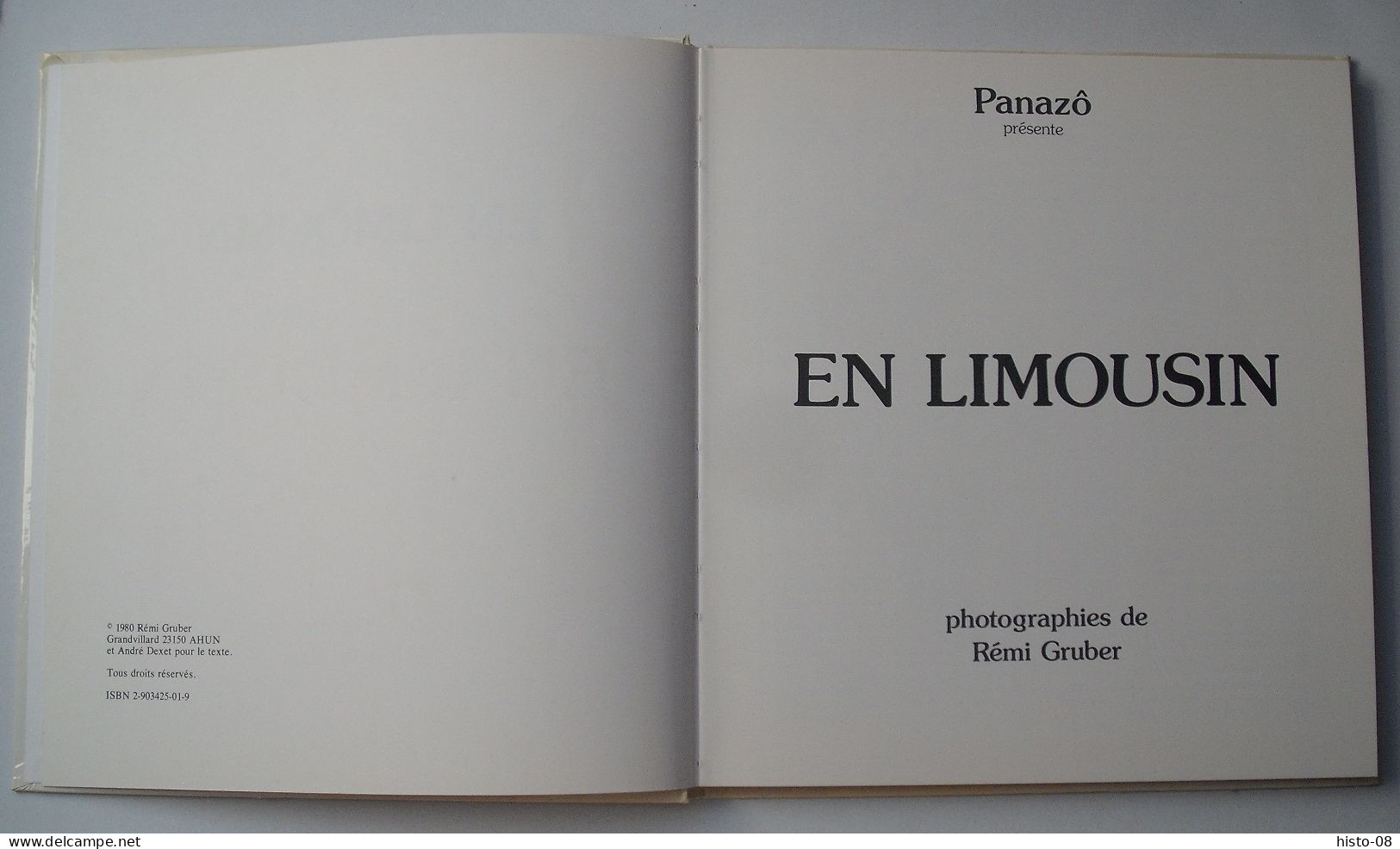 LIMOUSIN : EN LIMOUSIN : Rémi GRUBER .  PANAZÔ . 1980 . - Limousin