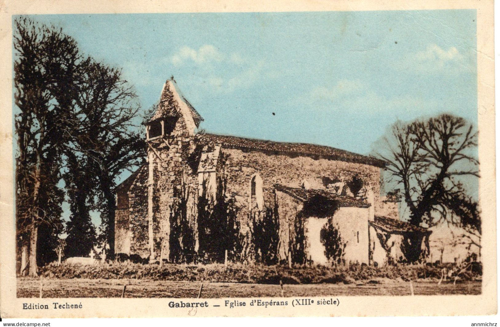 GABARRET EGLISE D'ESPERANS - Gabarret