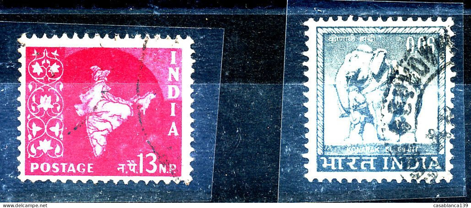 India 1964, SG 406-407, Michel 9€ Used - Usados