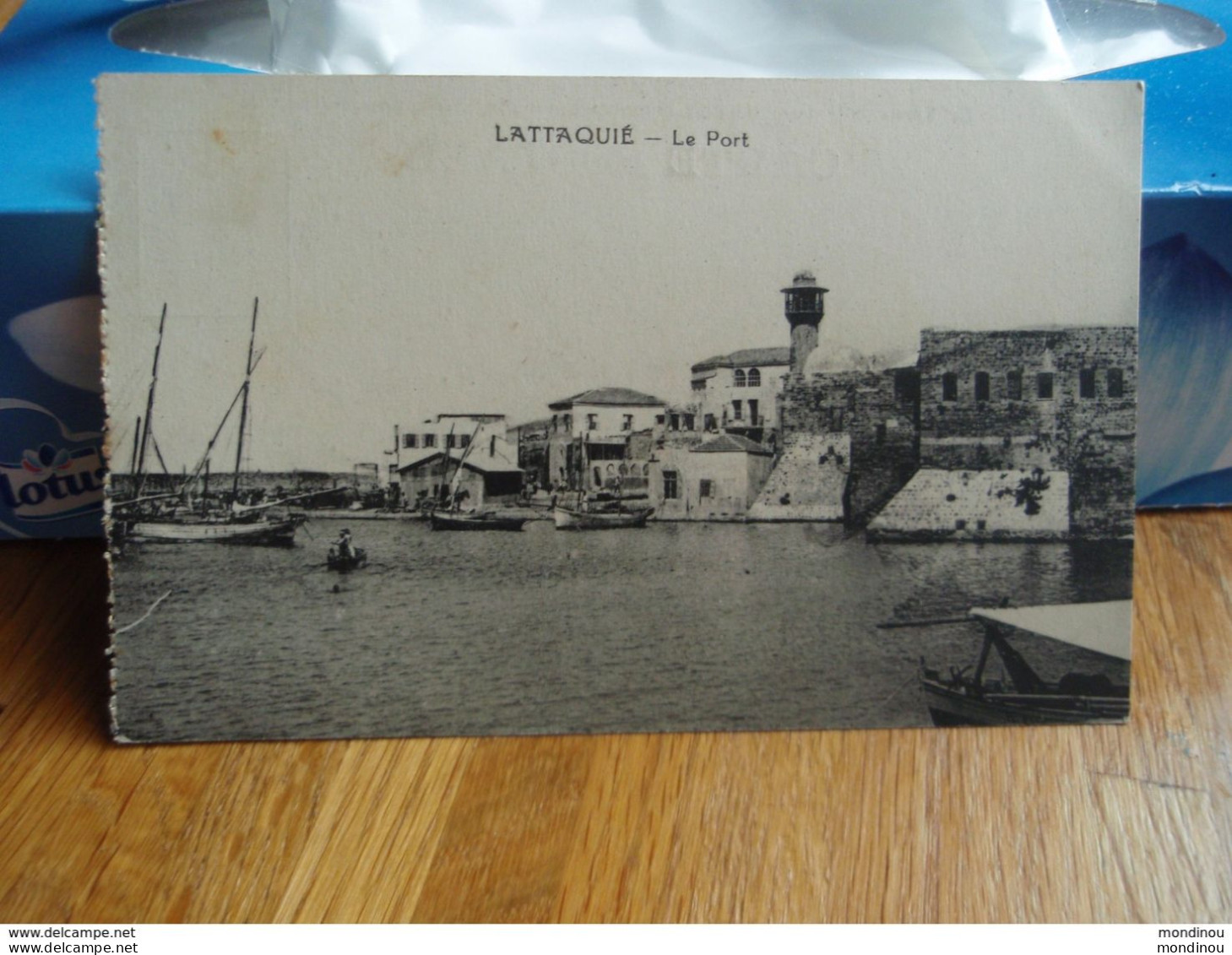 Cpa LATTAQUIÉ Le Port  1925  Franchise Militaire - Syrie