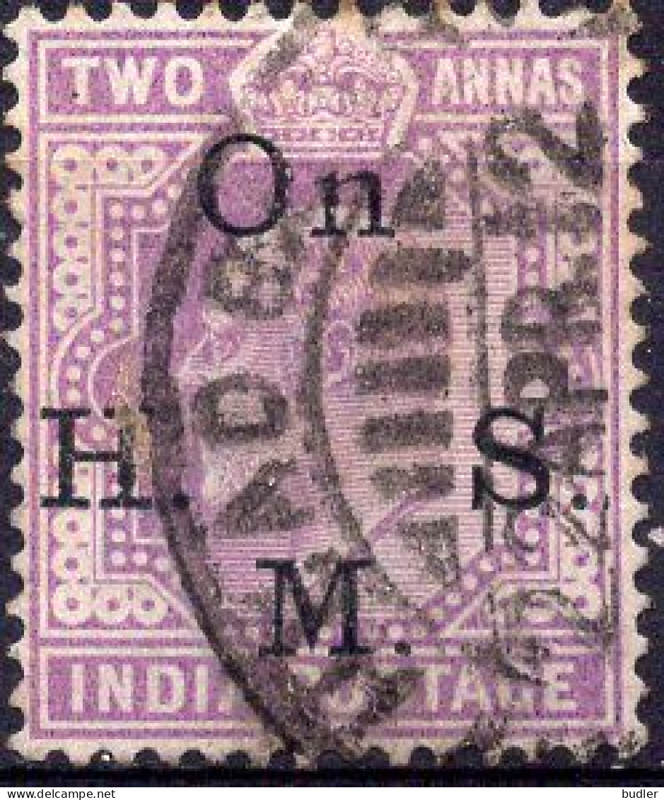 INDIA (BRITISCH OCCUPATION) :1900: Y.S38° : 2 Annas :  Gestempeld / Oblitéré / Cancelled. - 1902-11 King Edward VII